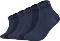 Mustang Sokken Casual Organic Cotton Quarter 6-Pack Set van 6