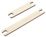 OEM Hout Weefschutters Set van 2