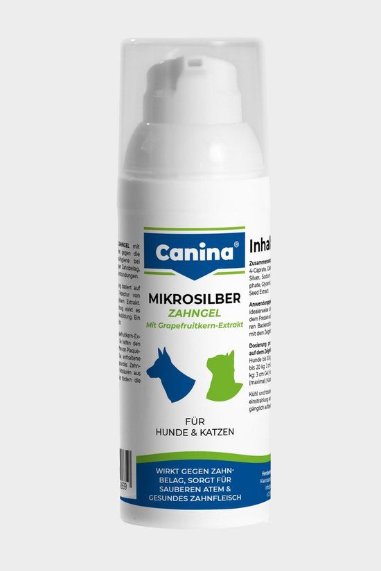 Canina Microzilver Tandgel - 50ml