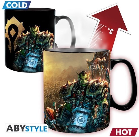 Abystyle 200516 WORLD OF WARCRAFT - Azeroth - Thermobeker 460ml