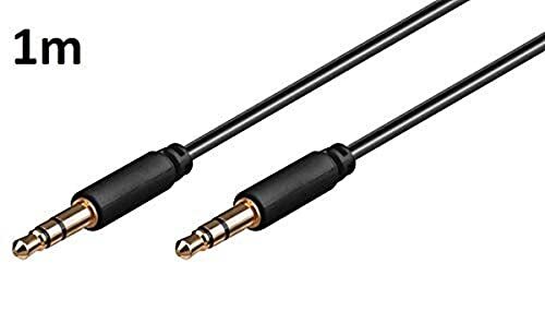 Shot Case 1 m kabel voor iPhone 11 Pro Max auto muziek dual jack stekker 3,5 mm zwart