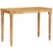 Table basse marron 110 x 55 x 77 cm bois de manguier massif