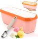 Sans marque 1,5 L conteneur à glace avec couvercle en silicone