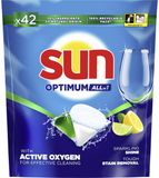 Sun Vaatwascapsules Optimum All-in 1 Citroen 42 stuks