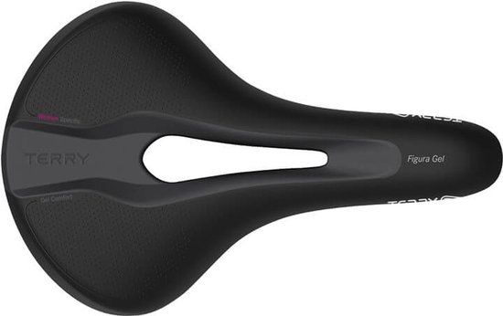 Terry Figura Max Gel Dames Zadel - Zwart