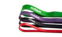 Nilox Set van elastische banden, fitnessbanden met verschillende weerstandsniveaus, elastische banden voor trekstangen, fitnessset voor dames en heren voor smart workout, accessoires inbegrepen