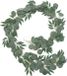 Abiyou Guirlande d'eucalyptus artificielle 2 m vert