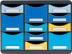 Exacompta Ladenblok Storebox Multi 11 laden Bee Blue