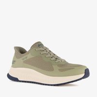 Skechers Slip-ins: BOBS Squad 4 heren sneakers groen - Maat 45