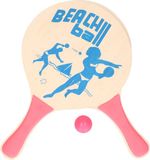 T & F Creations Beachball spel - Hout - Oranje
