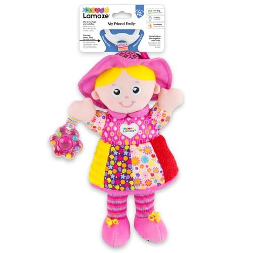 Lamaze My Friend Emily Clip on Pram and Pushchair Newborn Baby Toy