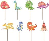 Non-branded Cake decoration - Dinosaur - Pour Enfants - Birthday - Baby shower - Cupcake toppers - 48 pièces