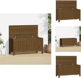 vidaXL Tuinbox - 108x42,5x54 cm - Massief Grenenhout - Honingbruin