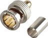 Hicon BNC1.2/5.0HD BNC-connector Stekker, recht 75 Ω 1 stuk(s)