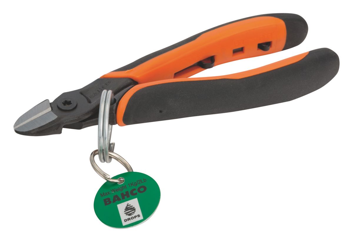 Bahco Zijsnijtang ERGO™ | met veiligheidsring | tweecomponentengreep | gefosfateerd | 140 mm - TAH2101G-140