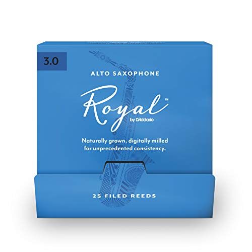 Royal by D'Addario Alto Saxophone Reeds - Strength 3.0 - 25 Pack