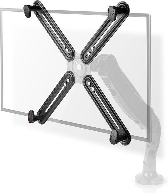 Nedis Monitor Adapter Montagekit - 13-27" - 8kg - Zwart