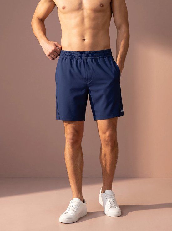 Sjeng Sports ERWIN Sportbroek Mannen - Shorts Mannen - Pelikan Ink - Maat: 2XL