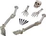 Bristol Novelty Ltd Horror thema kerkhof decoratie skelet/botten set - Halloween tuinversiering