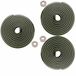 HIMRY® KXD7000 Randbescherming, L-vormig schuimkussen, extra verdikt, spons-tafelrandkussen, hoekkussen, randbescherming, anti-botsing, baby- en kinderen, zwart, 15 meter (3 x 5 m)