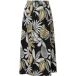 s.Oliver Jupe midi coupe ample avec imprimé all-over femme