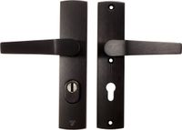 Axa Deurbeslagset Kruk-Kruk Model Arrow Vastdraaibaar PC72 F8 SKG*** Zwart