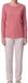 Ammann Dames pyjama Mix & Match lange mouw gestreept 100% katoen mauvewood S