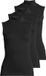 Speidel Dames onderhemd 3 pack bio.cotton zwart