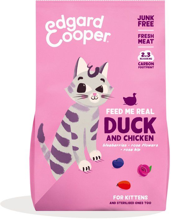 Malanico Edgard & Cooper Cat Kitten Duck & Chicken 325 gram