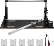 VEVOR Piepschuimsnijder Thermozaag Styrofoam Snijder Maximale Snijlengte 112cm Maximale Snijdikte 42cm Schuin Snijden 0-90°, Hete Draadsnijder Piepschuim Snijapparaat met 6 Snijdraden voor Snijschuim