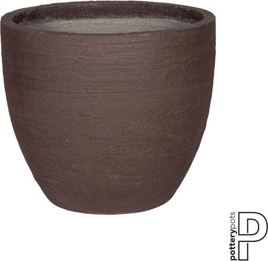 PotteryPots Bloempot-Plantenbak Jesslyn Dark brown-Bruin D 60 cm H 52 cm