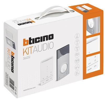 BTicino 364232 Audio-intercomsysteem - Zwart, Wit - Bedraad - IP54