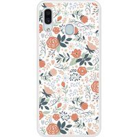 Samsung Bedrukt siliconen hoesje compatibel met Galaxy A20 Dance of the Roses