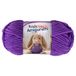 Knit Me Amigurumi Fluwelen chenillegaren, grof garen om te haken, 50 g/55 m, superzacht polyester voor teddy's, pluche speelgoed en dekens, EN71-3 en Oeko-Tex gecertificeerd, 5,5 mm haak (paars)