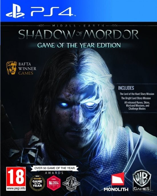 Warner Bros Entertainment Middle-Earth: Shadow of Mordor - Game of the Year Edition - PS4