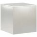 vidaXL Plantenstandaard argent 40 x 40 x 40 cm Acier