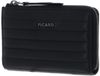 PICARD Evolute 1 Zip Around Wallet Black zwart