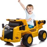 Sun Baby Kiepwagen électrique avec batterie (Jaune)