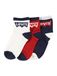 Levi's Kids Chaussettes bleu nuit / rose clair / rouge / blanc