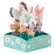Hallmark Moederdagkaart - 3D Mini Pop-Up Bloemen & Vlinders Ontwerp