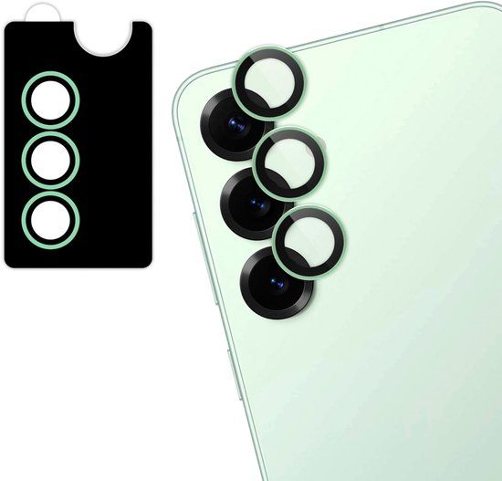 imoshion Camera Lens Protector - Geschikt voor Samsung Galaxy S25 Plus - 2 Pack - Mint