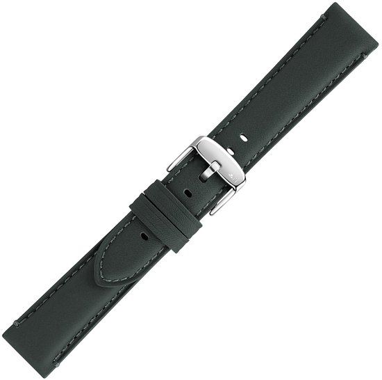 Morellato PMX291MORANDI22 Horlogeband - 22mm - Grijs - Leer - Unisex