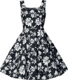 Belsira Swing Dames Midi-jurk - Zwart - L
