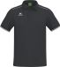 Erima Cmpt 3 Wings Polo Heren - Zwart / Wit | Maat: XXL