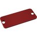 Hammond Electronics 1455PALRD-10 Plaque d'extrémité (l x l) 120,5 mm x 30,5 mm Aluminium Rouge 10 pièce(s)