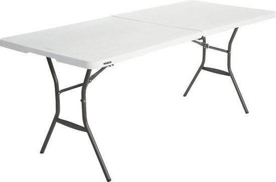 Lifetime Tyrell lange tafel HDPE opklapbare tafel