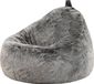 icon - Cocoon Fauteuil - Fluffy Pluche Imitatiebont - Gris