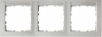 Hager S1 – Frame 3 Elementen Horizontale Polar Witte Helderheid