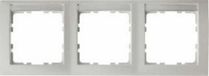 Hager S1 – Frame 3 Elementen Horizontale Polar Witte Helderheid