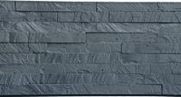 Merkloos Berton Rotsmotiefplaat gecoat Grijs Horizontaal 36 cm x 5 cm